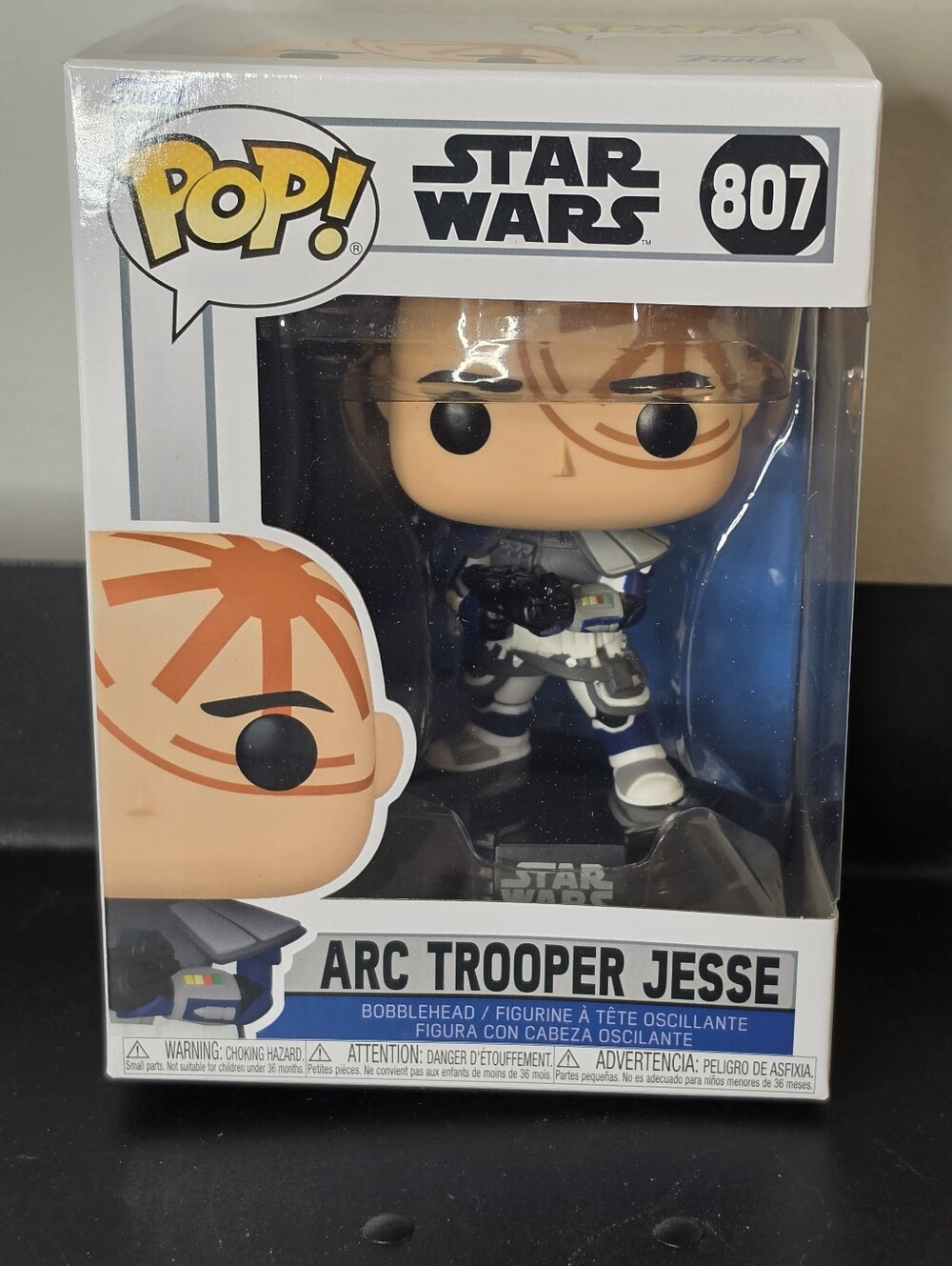 Funko Pop Arc Trooper Jesse #807 Star Wars Clone Wars